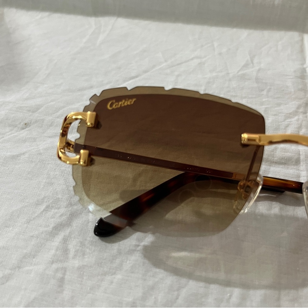Cartier Brown Sunglasses - Picture 3 of 7